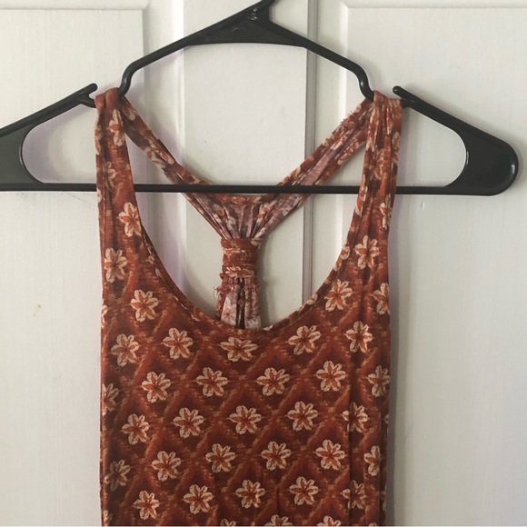 Racer back soft autumnal maxi skirt - Picture 4 of 4